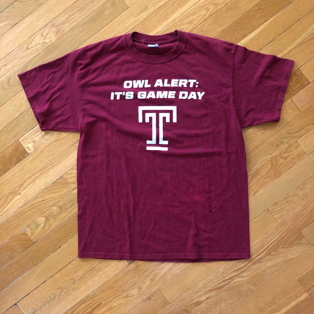 Port and Company // Temple University rally shirt